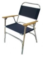 Deck Chair w/ Hardwood Arms